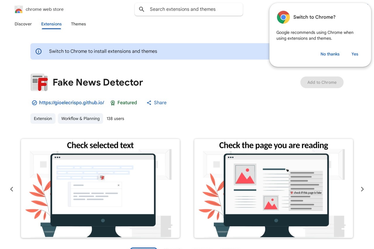 Fake News Detector