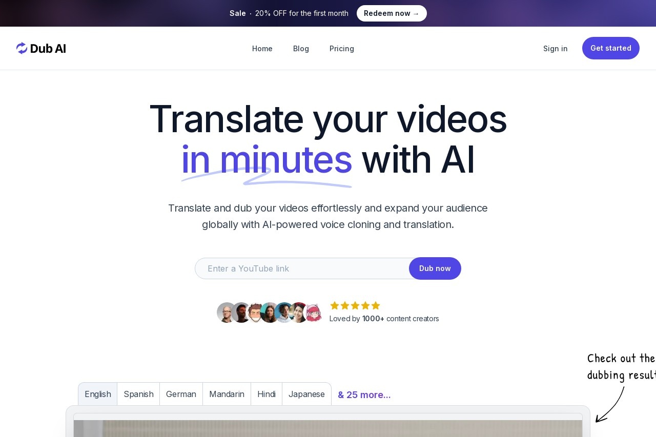 Dub AI