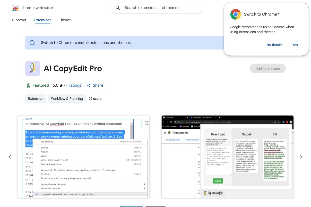AI CopyEdit Pro