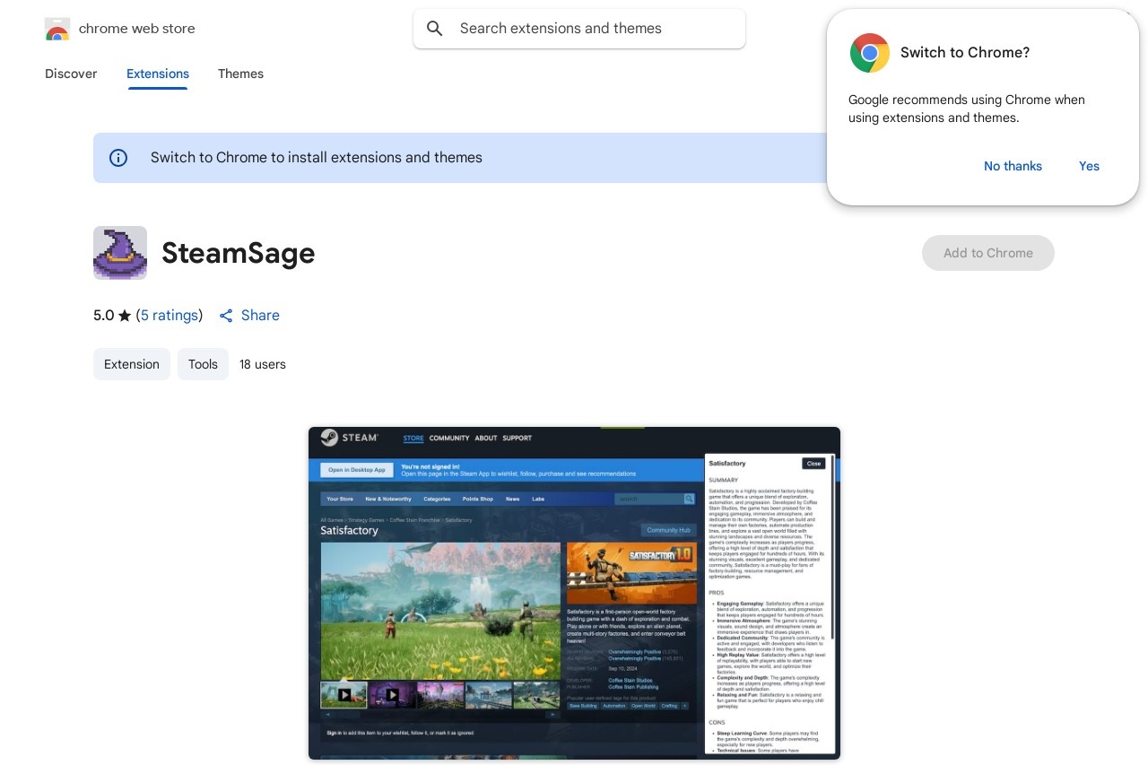 SteamSage