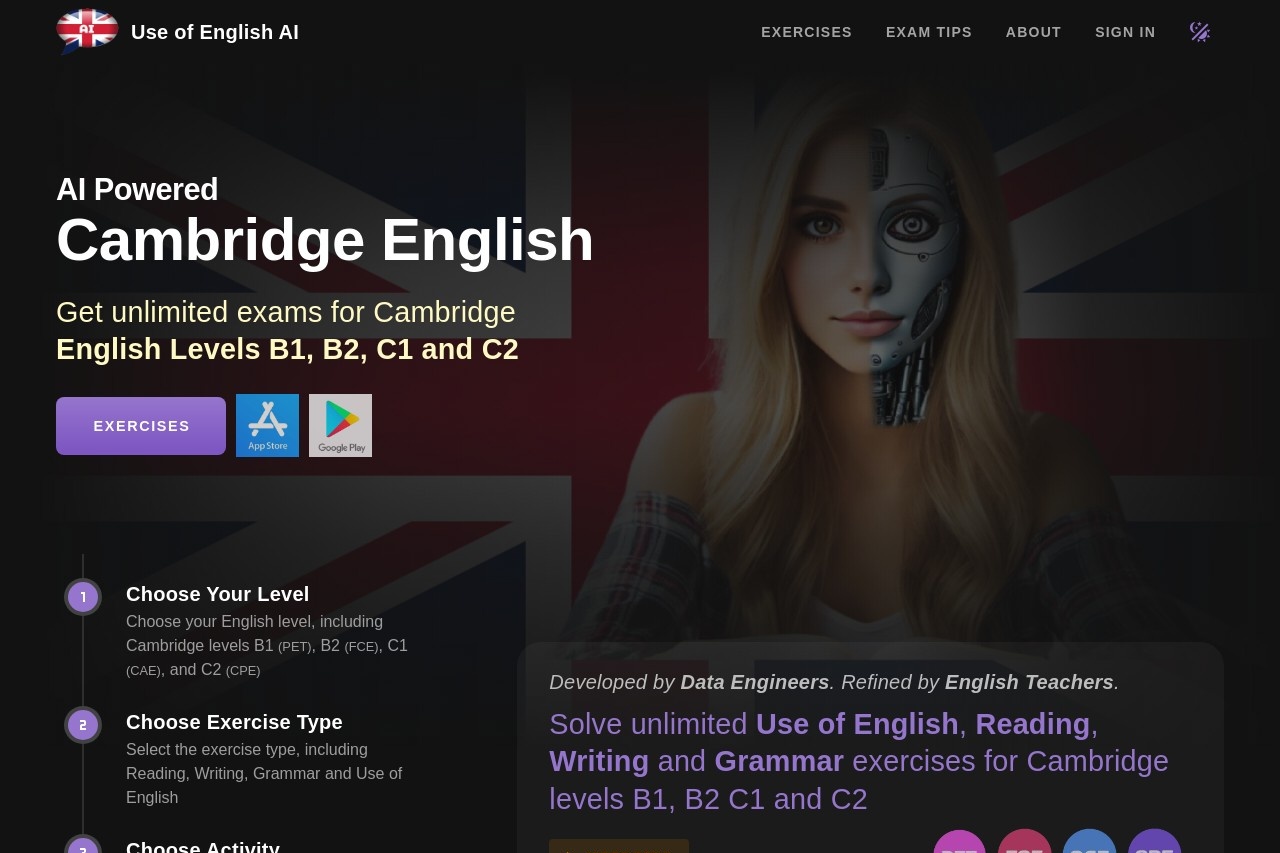 Use of English AI