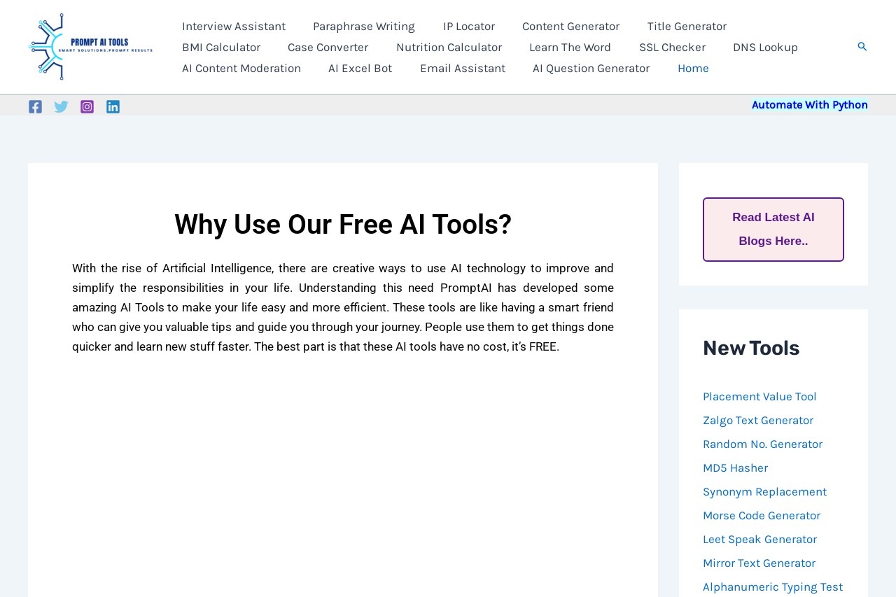 Prompt AI Tools