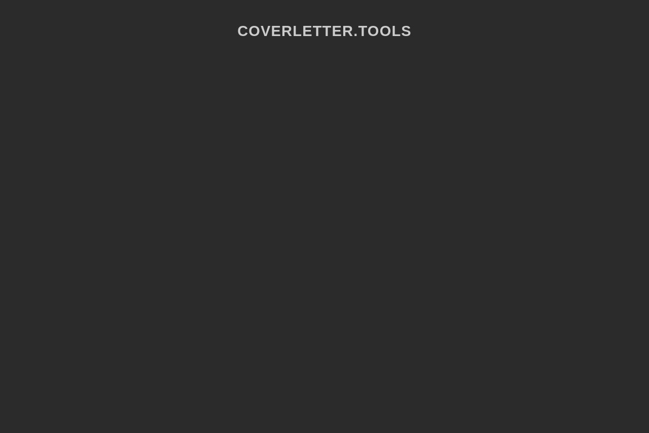 coverletter.tools