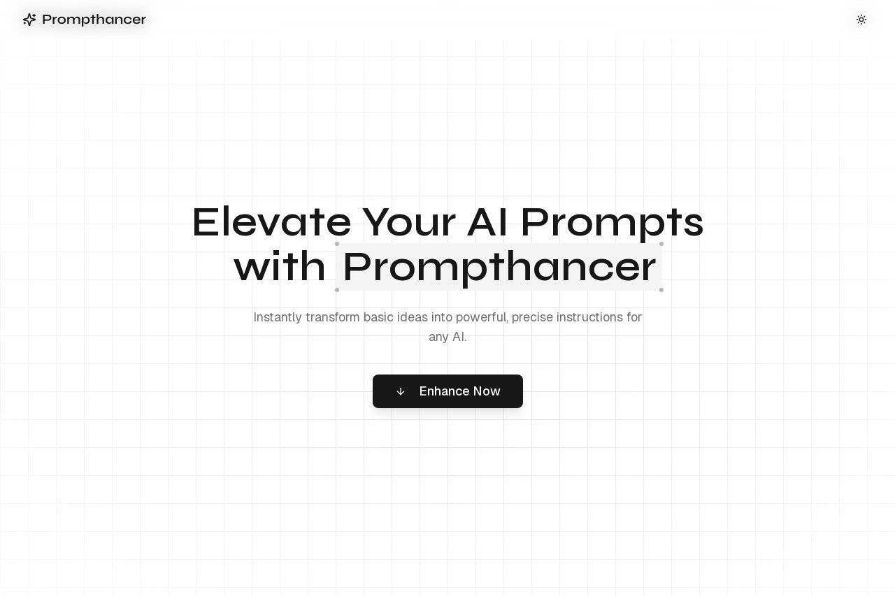 Prompthancer