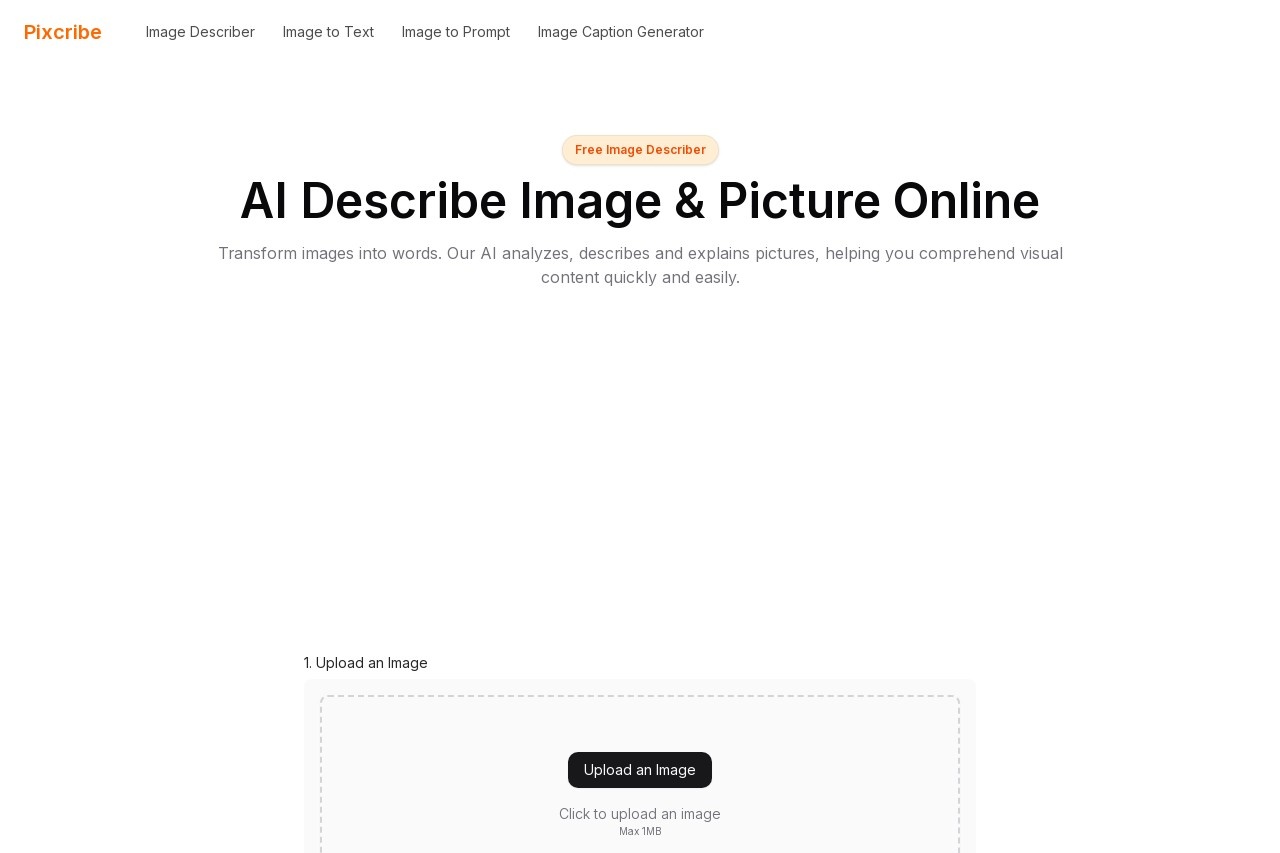 Pixcribe