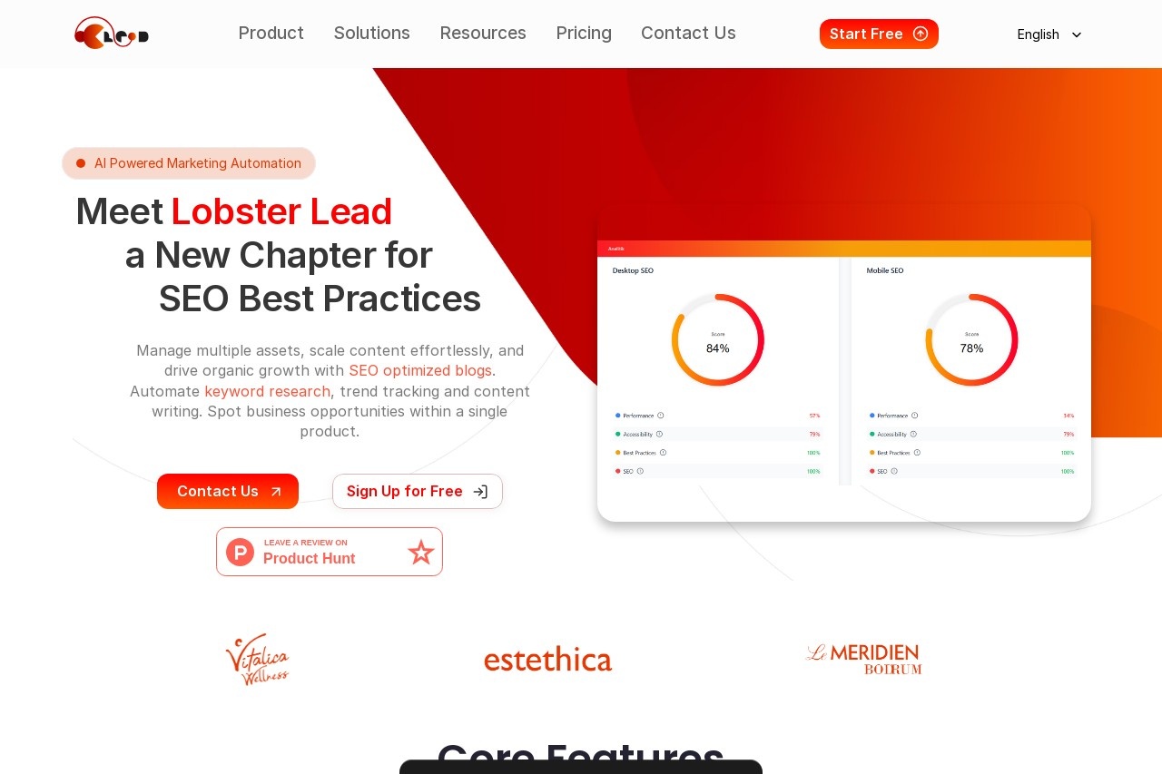 Lobster Lead
