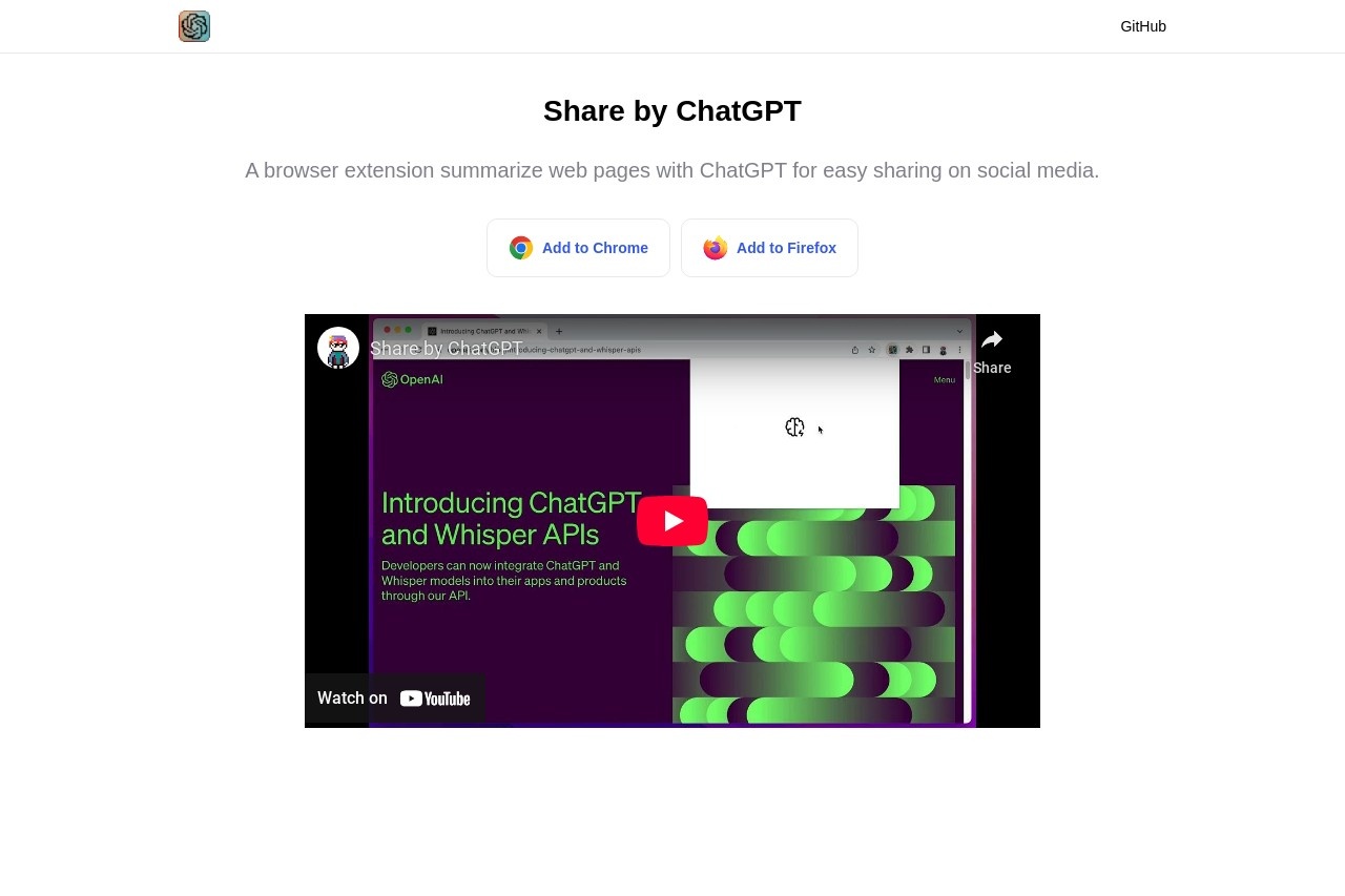 Share by ChatGPT