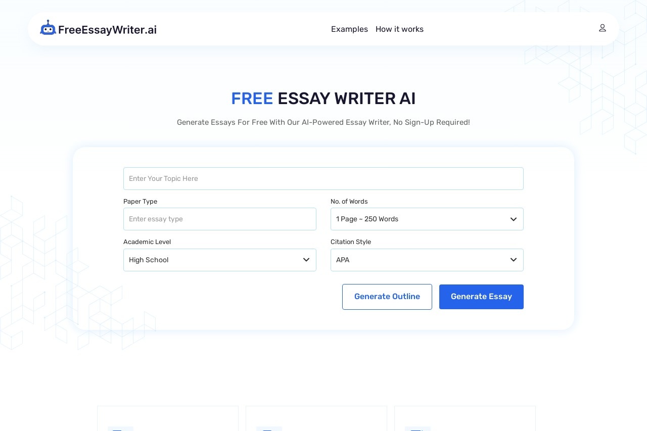 FreeEssayWriter.ai