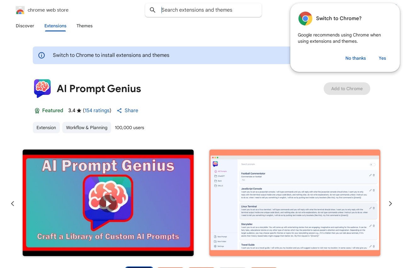 AI Prompt Genius