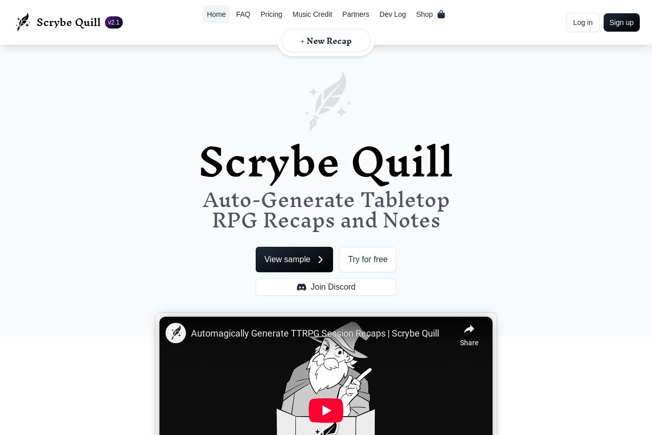 Scrybe Quill