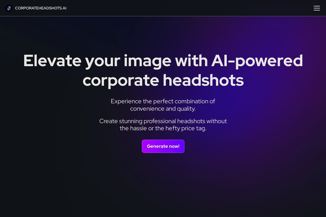 Corporate Headshots AI