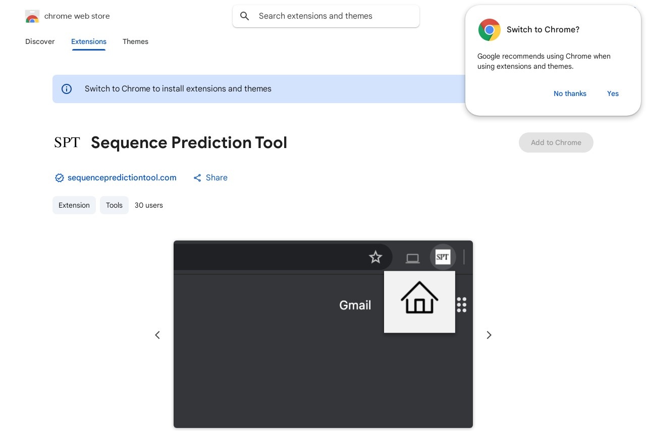 Sequence Prediction Tool