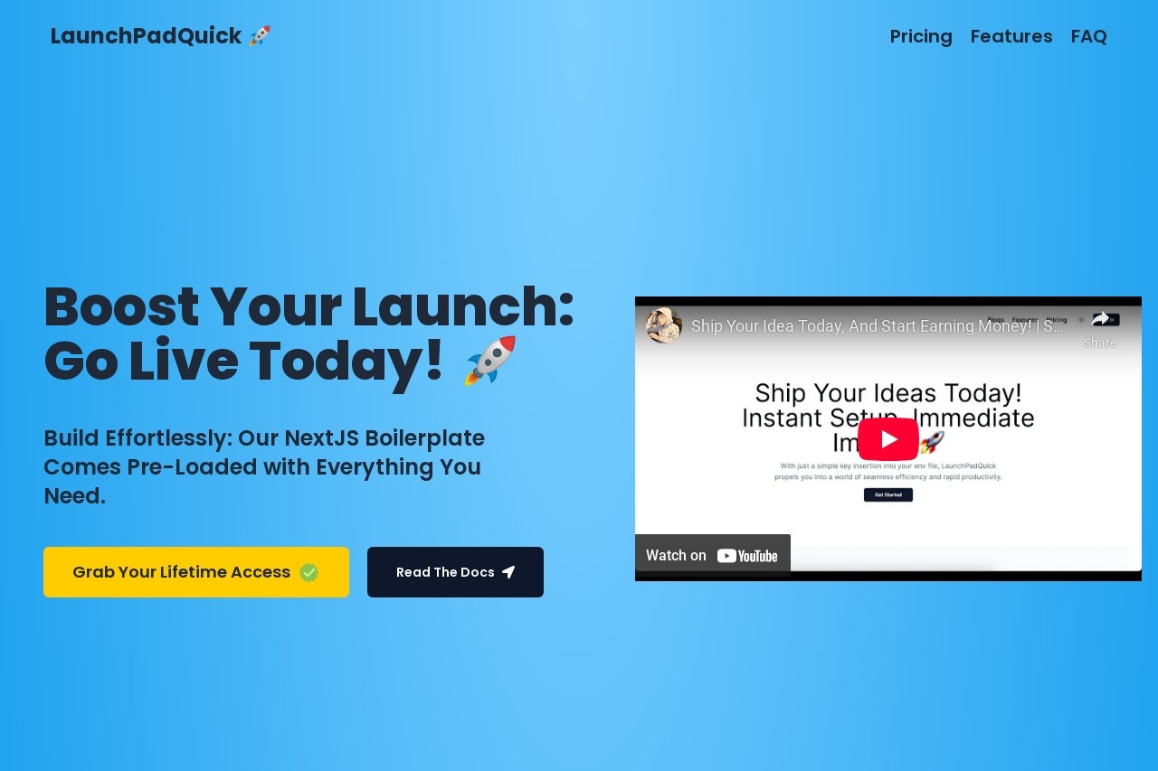 LaunchPadQuick