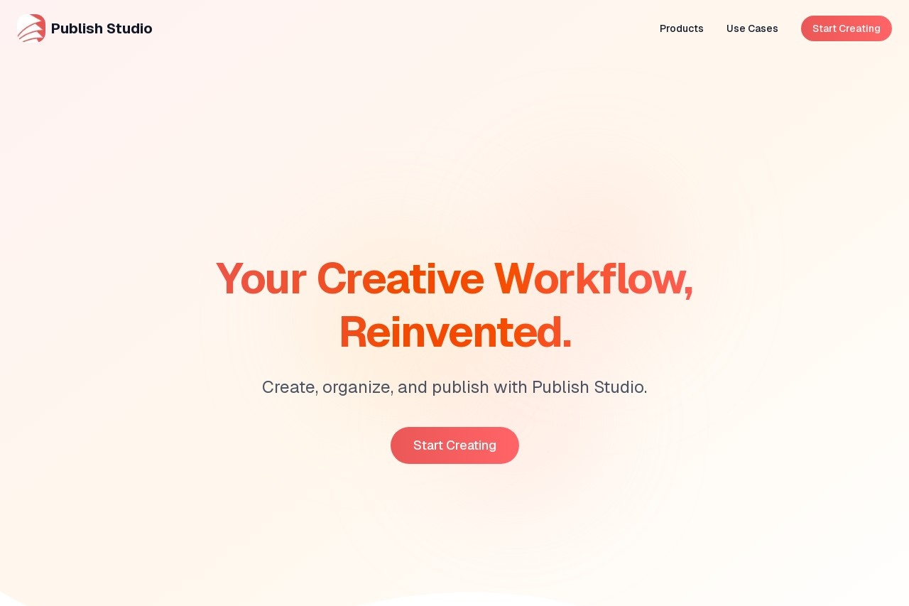 Publish Studio