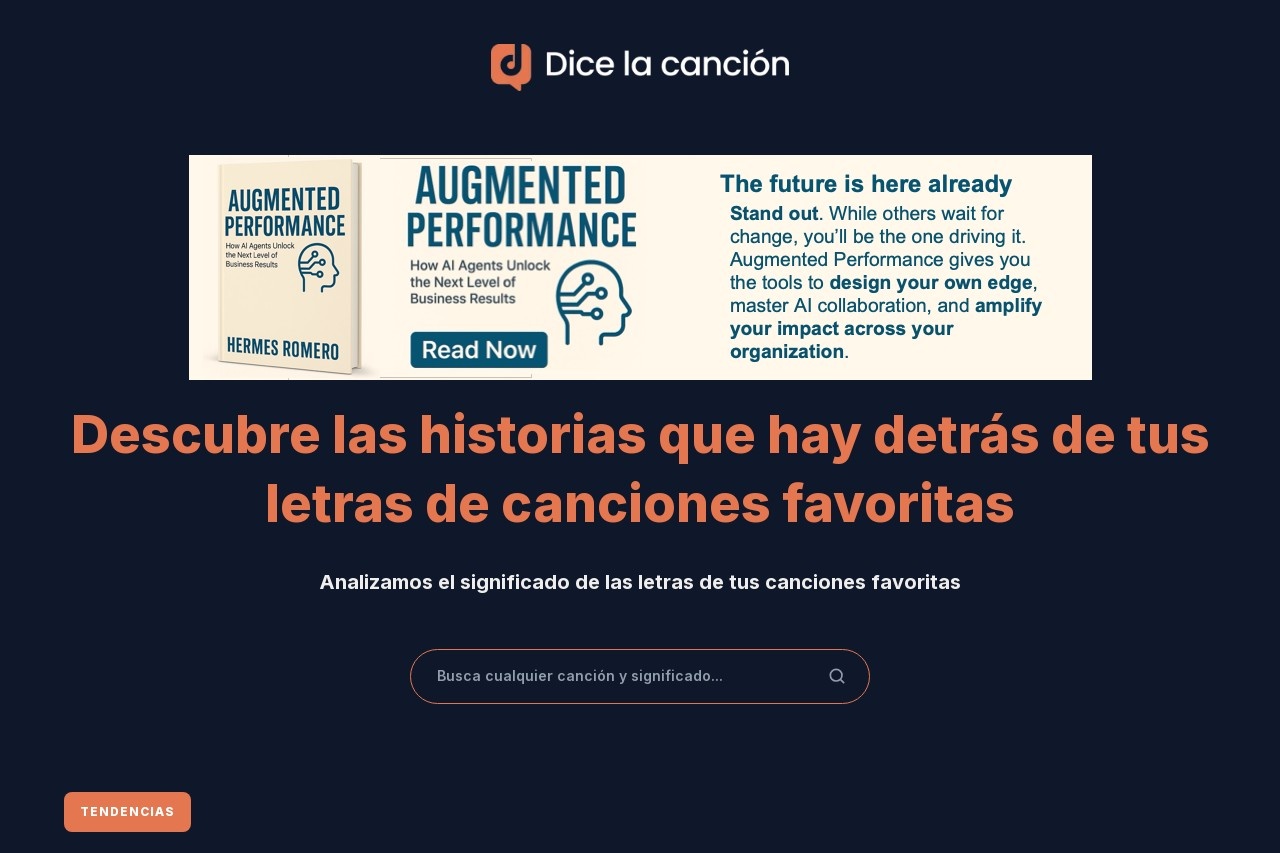 Dice la canción