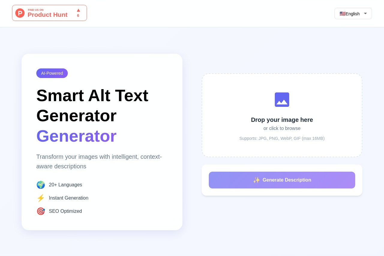 Smart Alt Text Generator