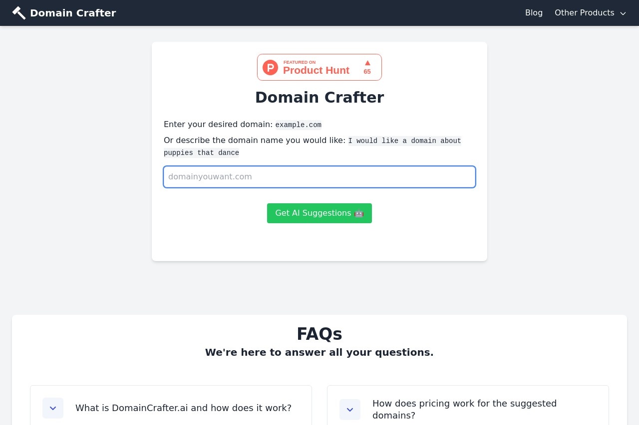 Domain Crafter