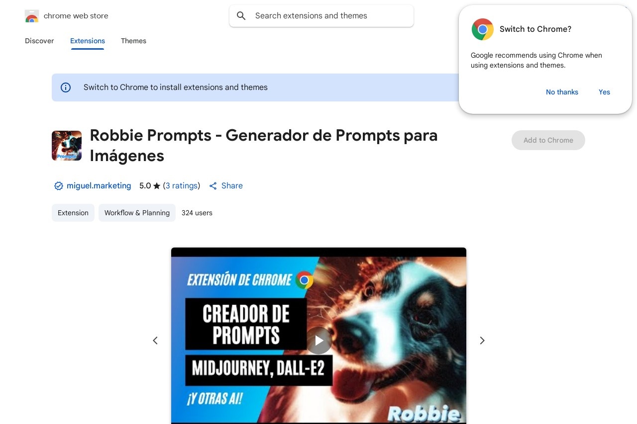 Robbie Prompts