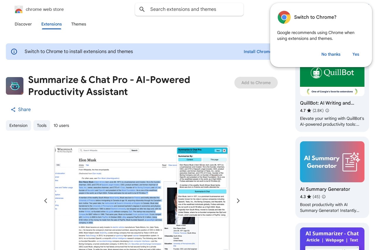 Summarize & Chat Pro
