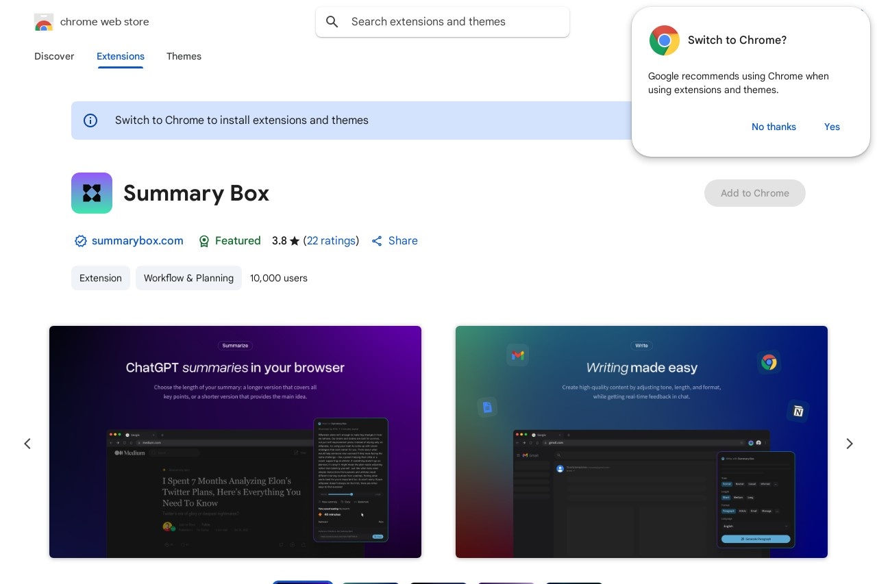 Summary Box