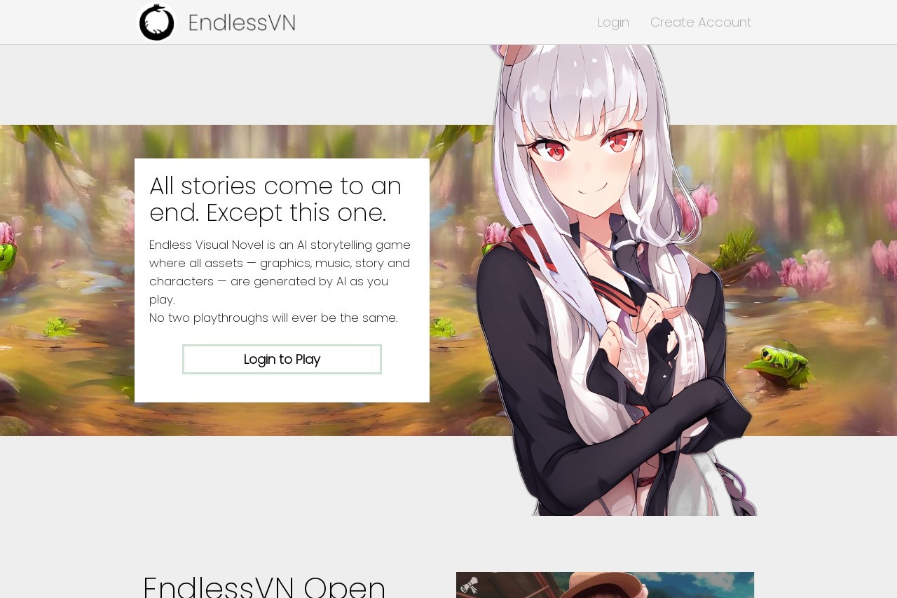 Endless Visual Novel