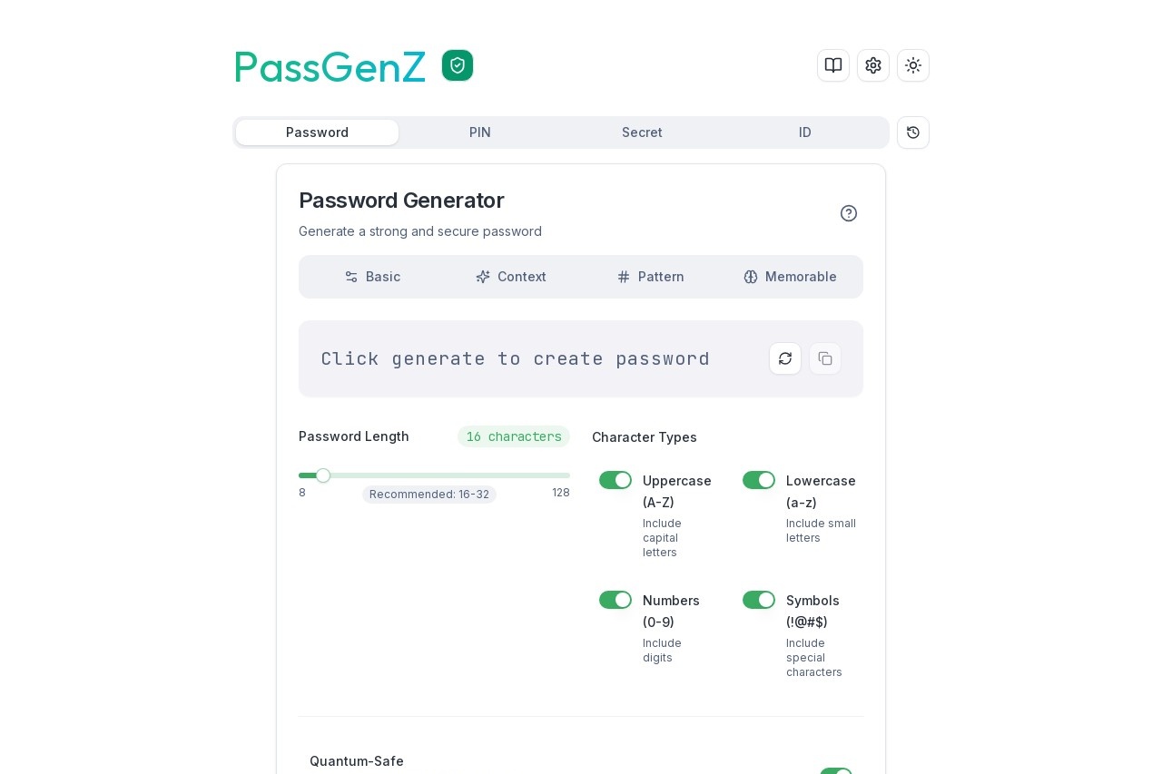 PassGenZ