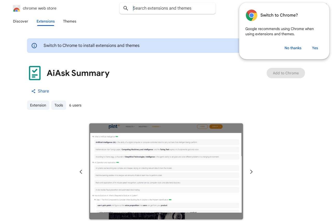 AiAsk Summary