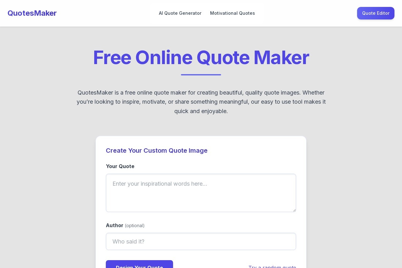 Quote Maker