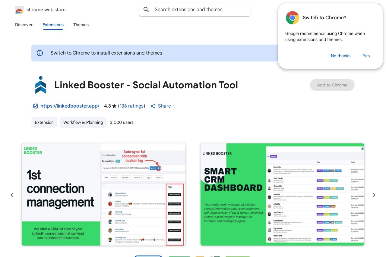 Linked Booster