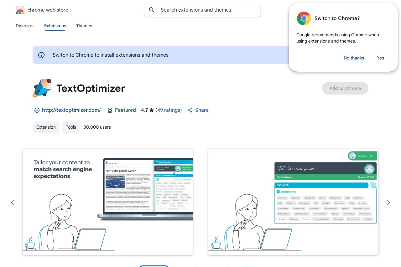 TextOptimizer