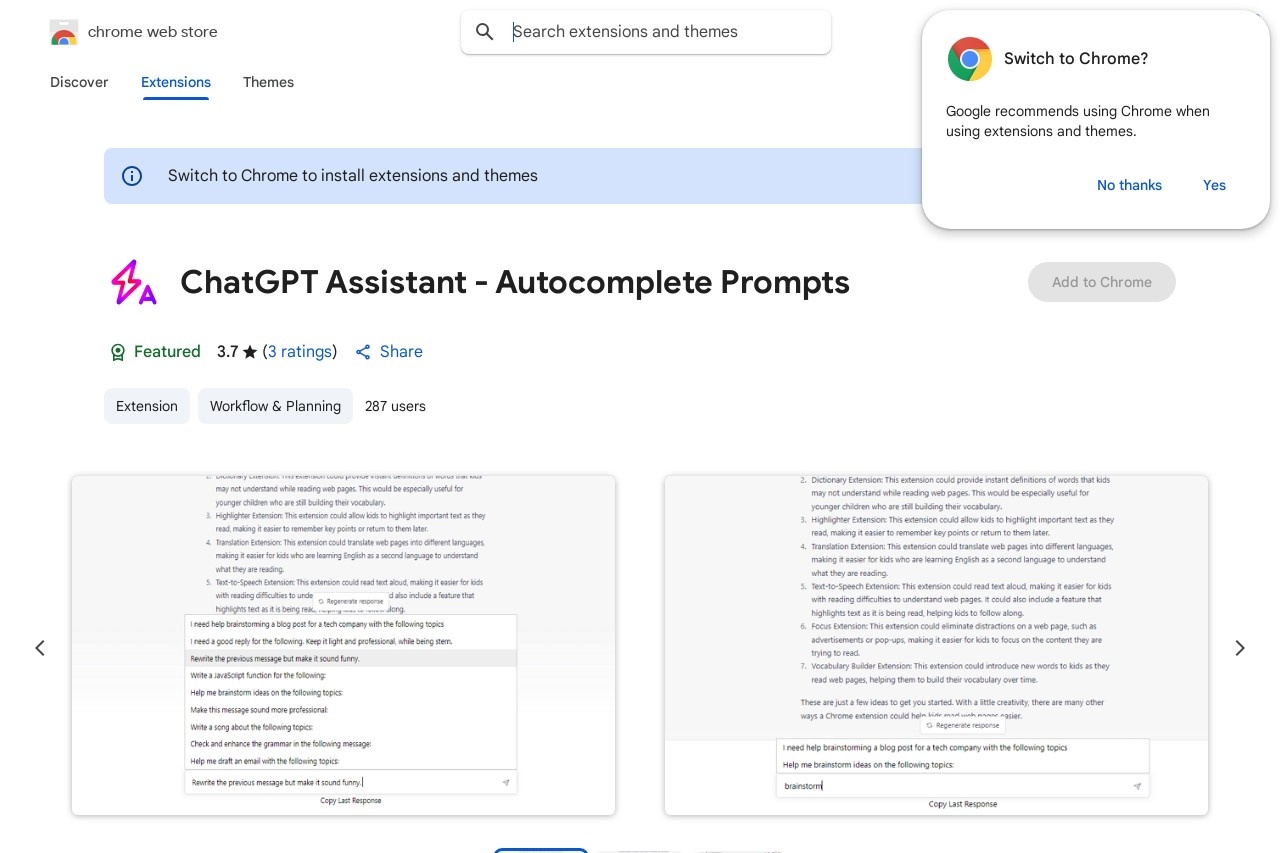 ChatGPT Assistant