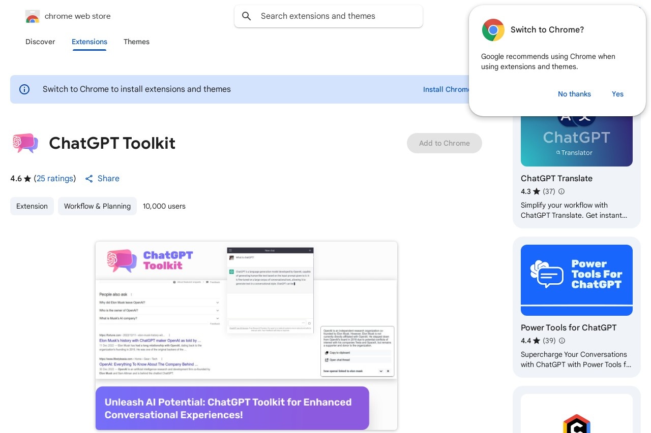 ChatGPT Toolkit