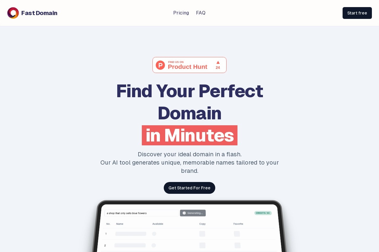 Fast Domain