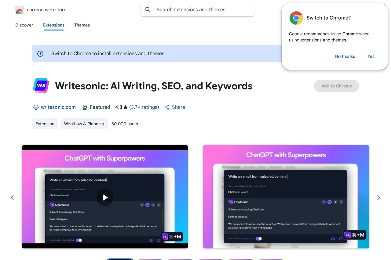 Writesonic