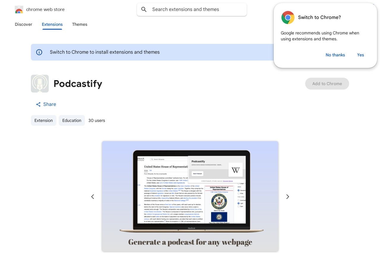 Podcastify