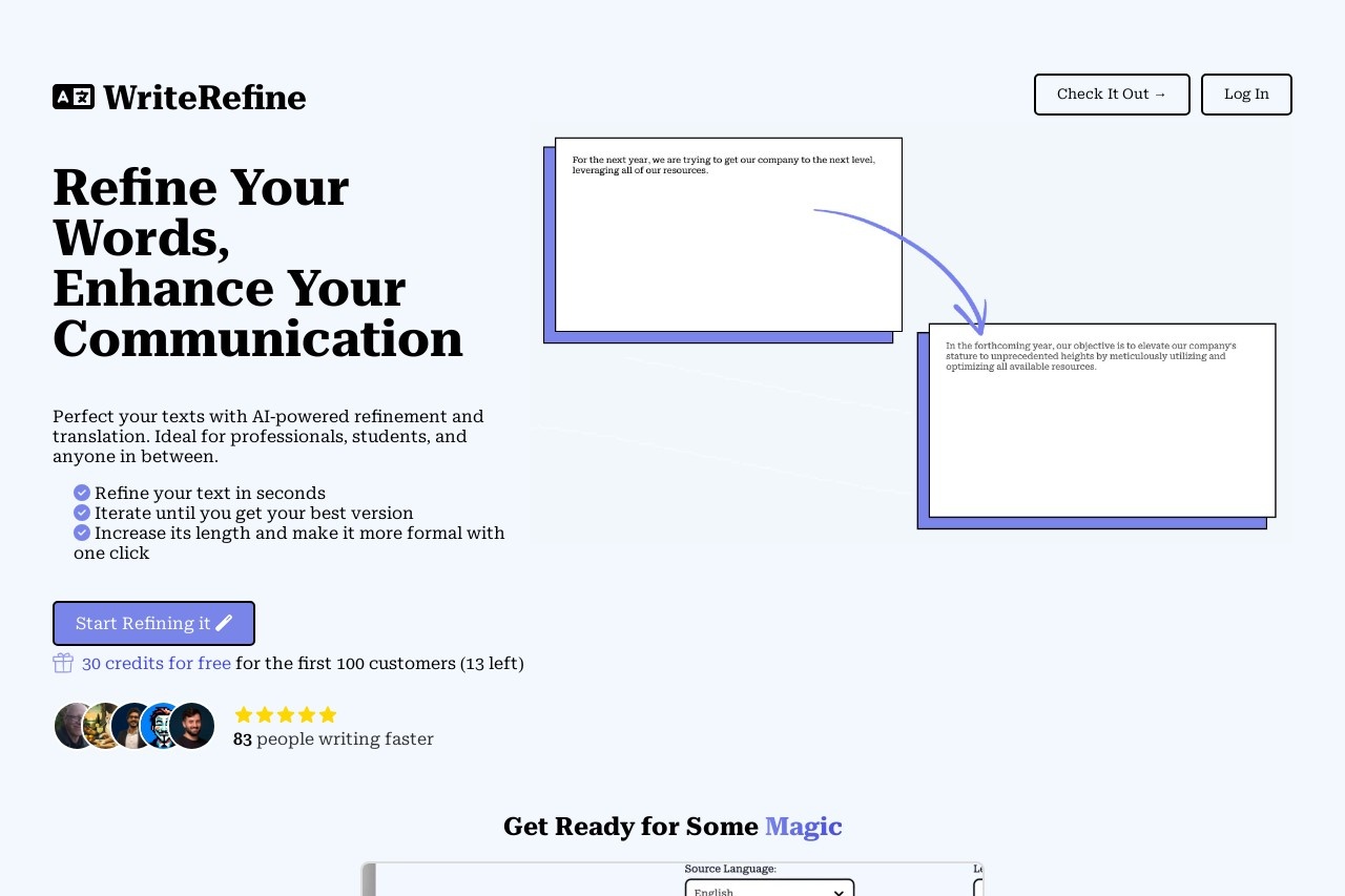 WriteRefine