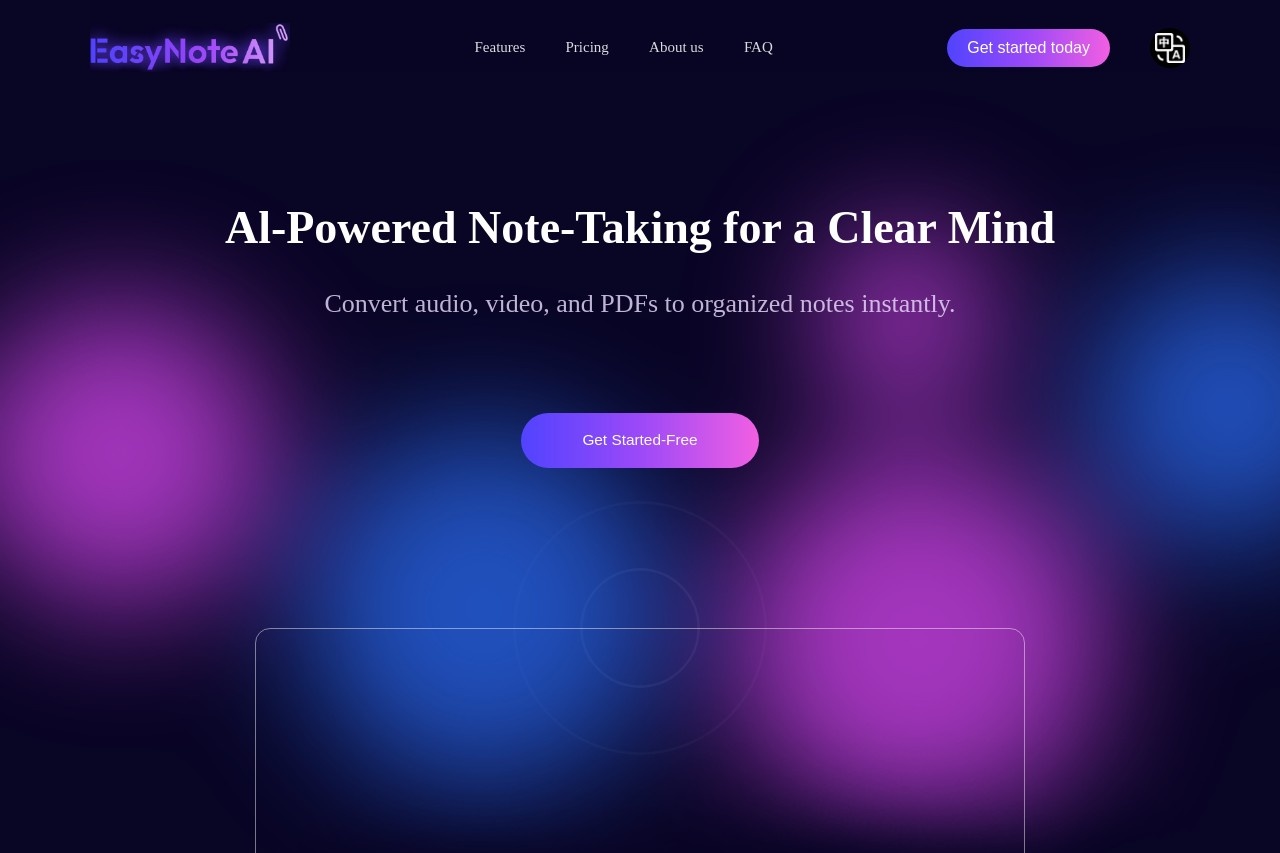 EasyNoteAI