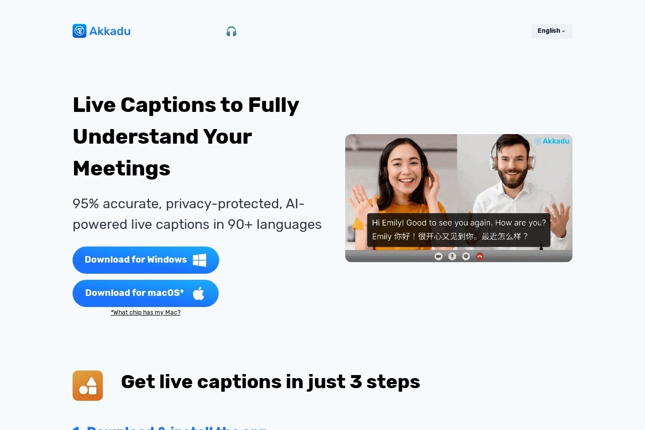AI Live Captions