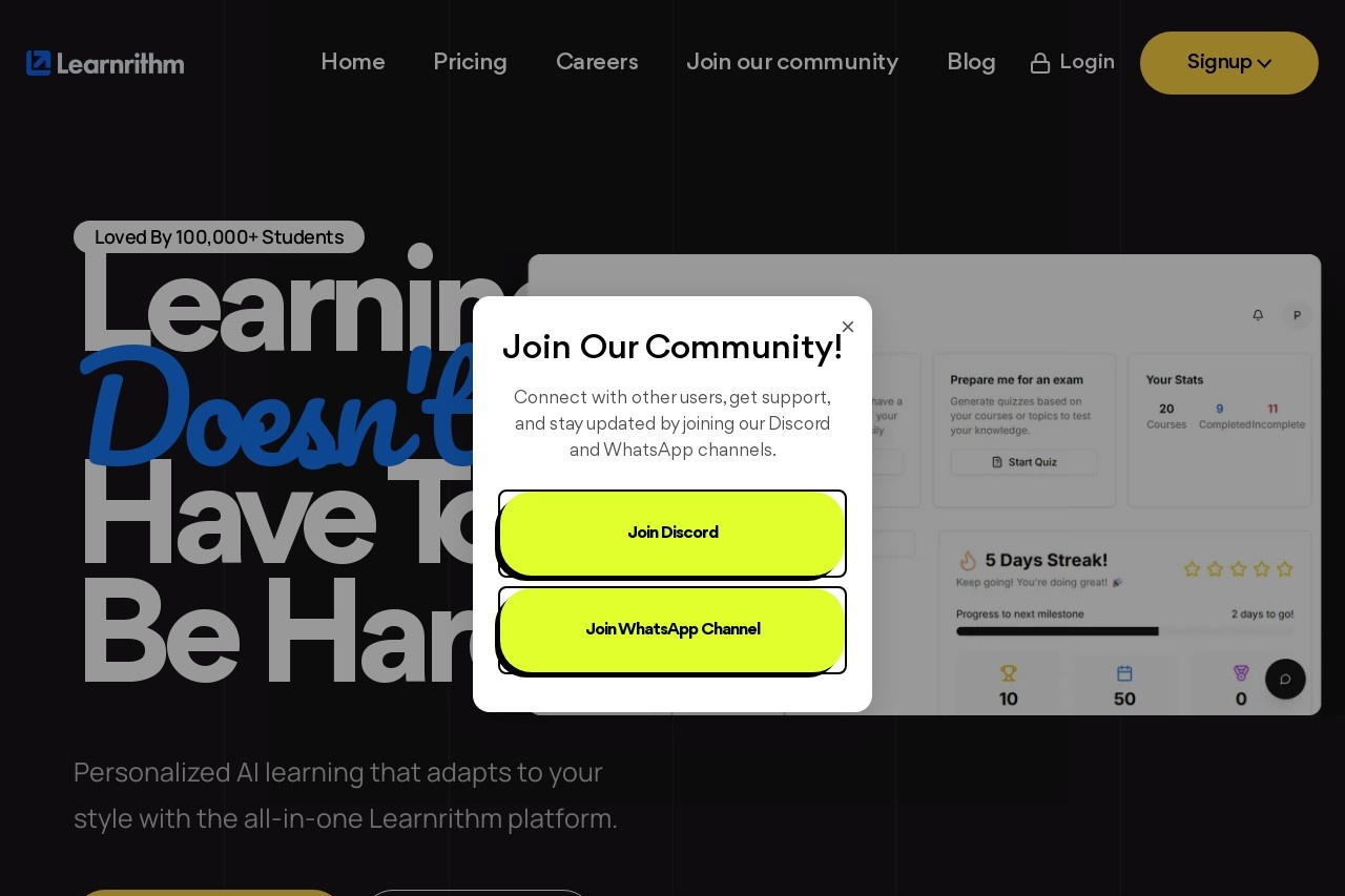 Learnrithm AI