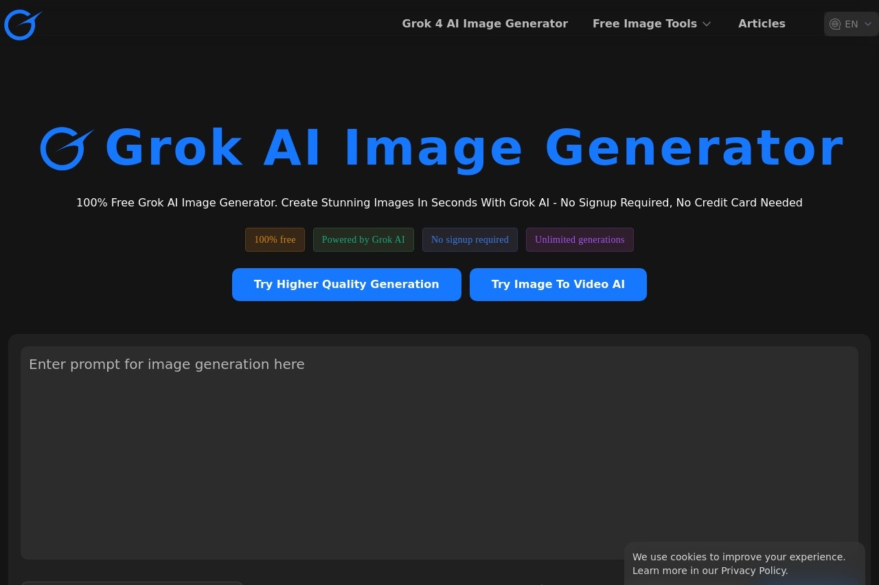 Grok AI Image Generator