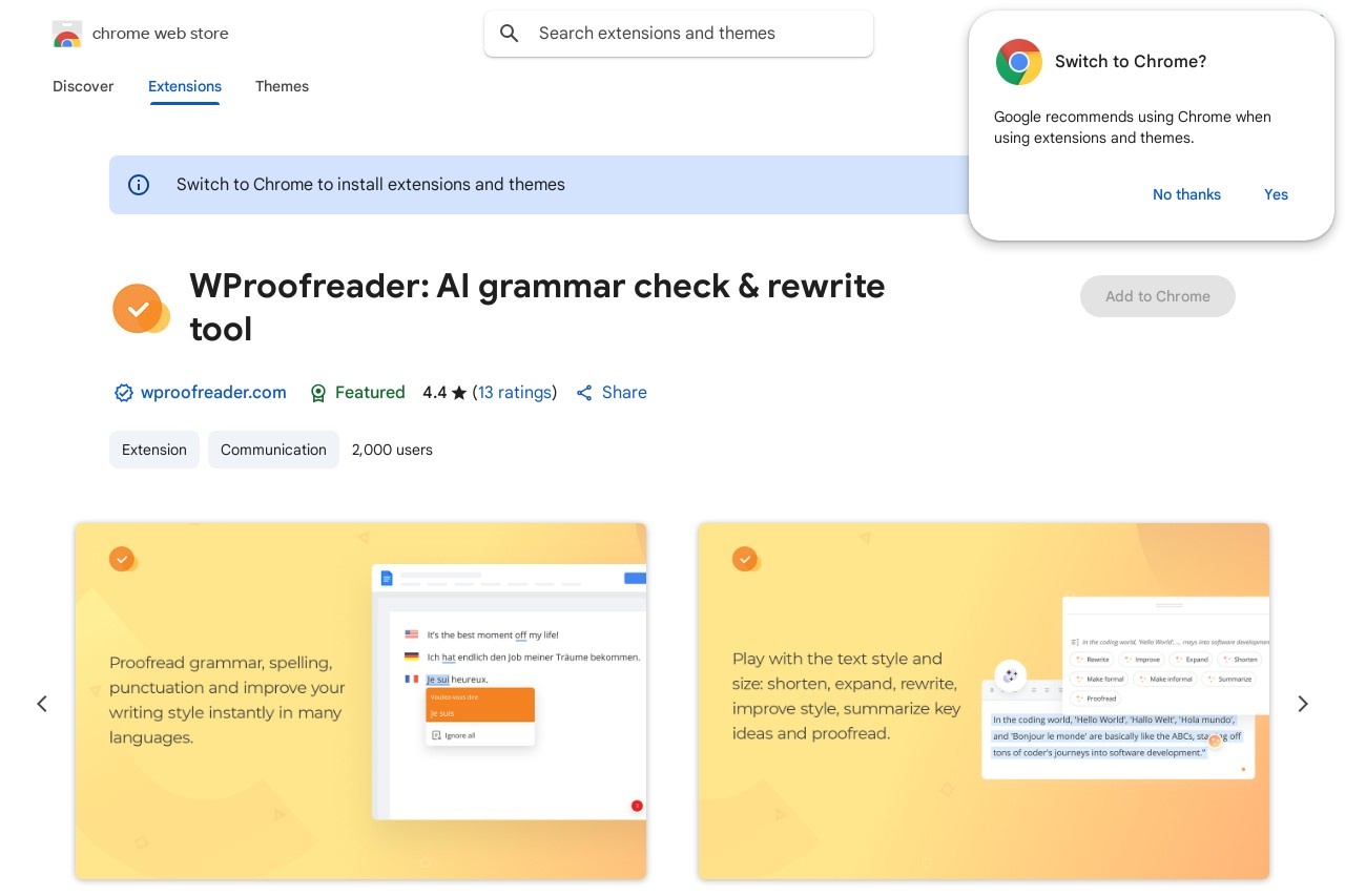 WProofreader