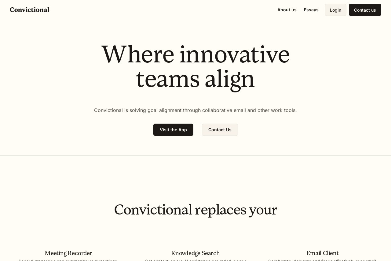 Convictional