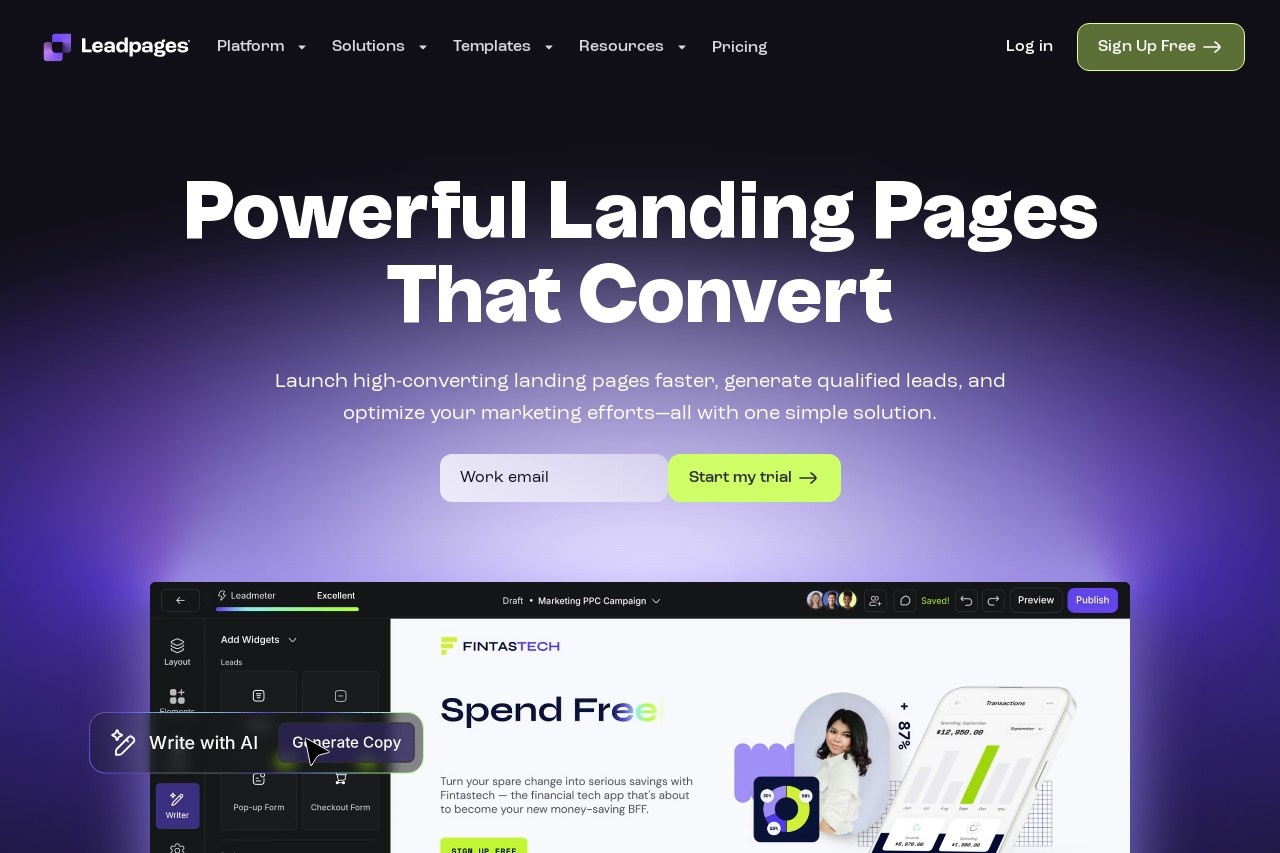 Landing Page Builder