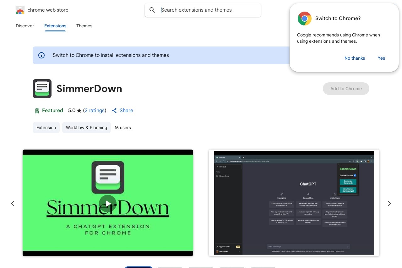 SimmerDown