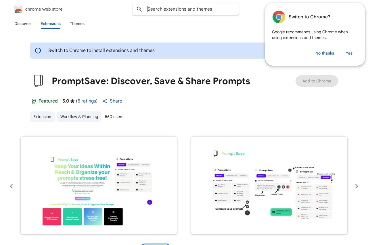 PromptSave