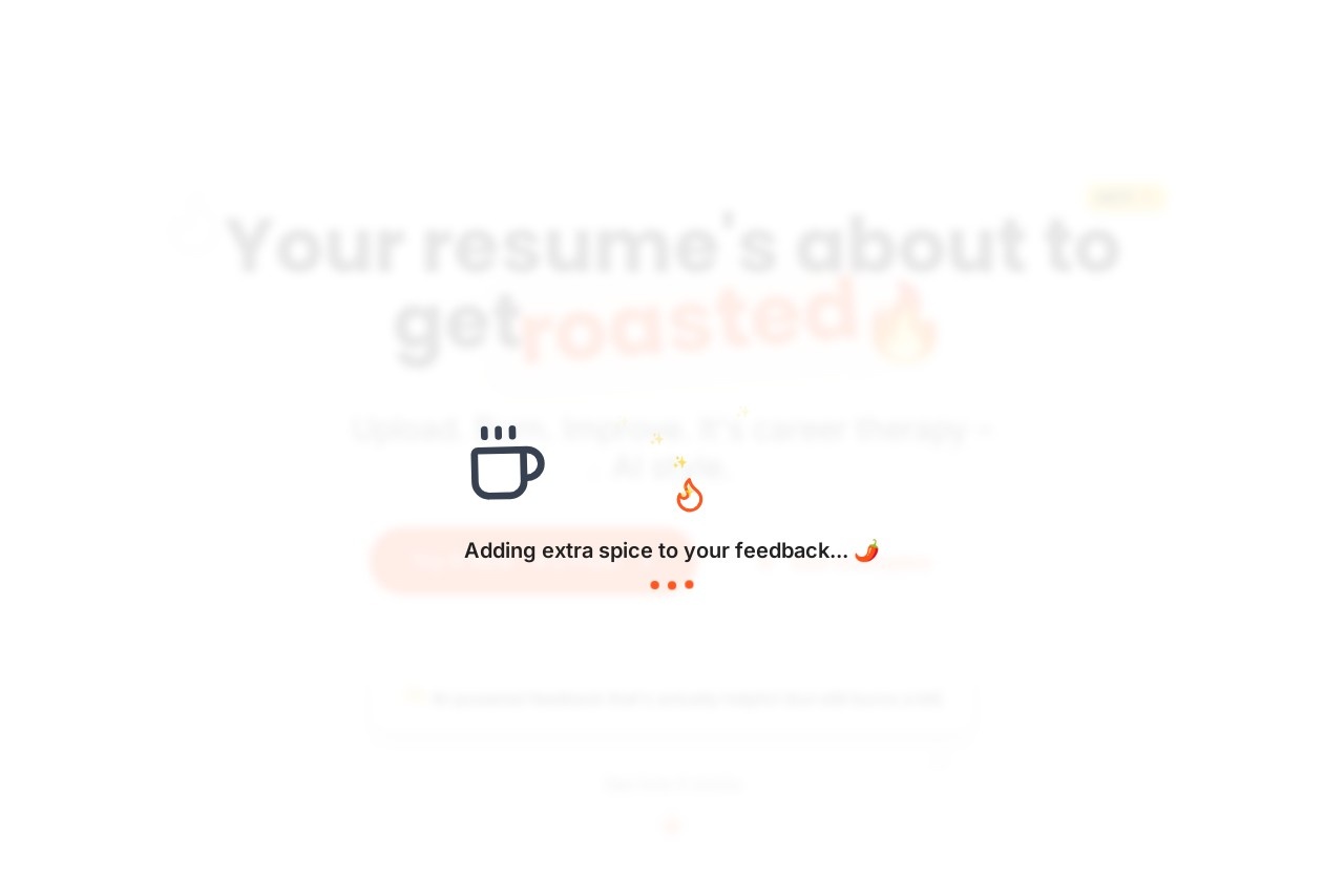 RoastMyResume