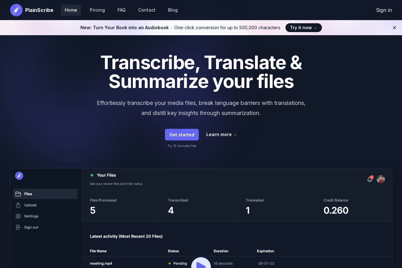 PlainScribe