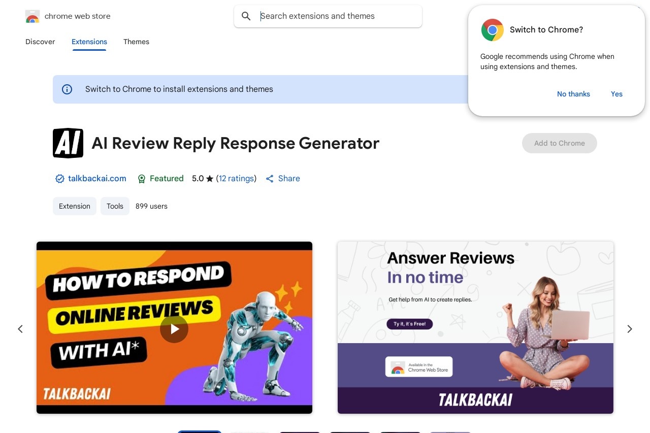 AI Review Reply Response Generator