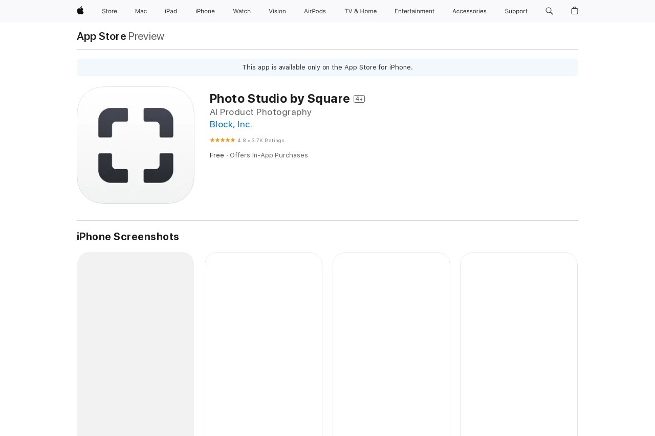 Photo Studio by Square