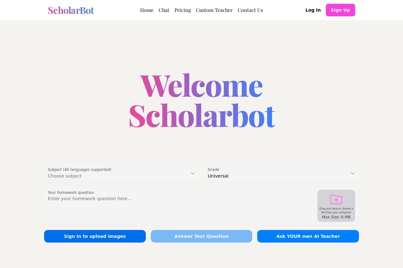 Scholarbot